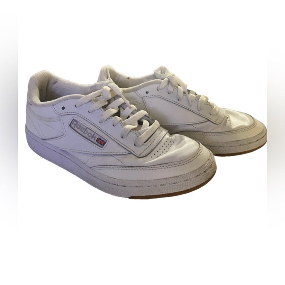 Reebok Classic Sneakers White Leather size 8